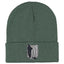 Attack on Titan Men's Scout Regiment Embroidered Logo Design Fold Cuff Adult Beanie Hat Cold Weather Grey