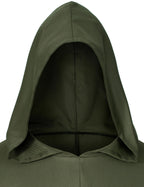 Yuriko Medieval Renaissance Cloak With Hood - Vintage Cape Cosplay Robe Halloween Costume (Green S)