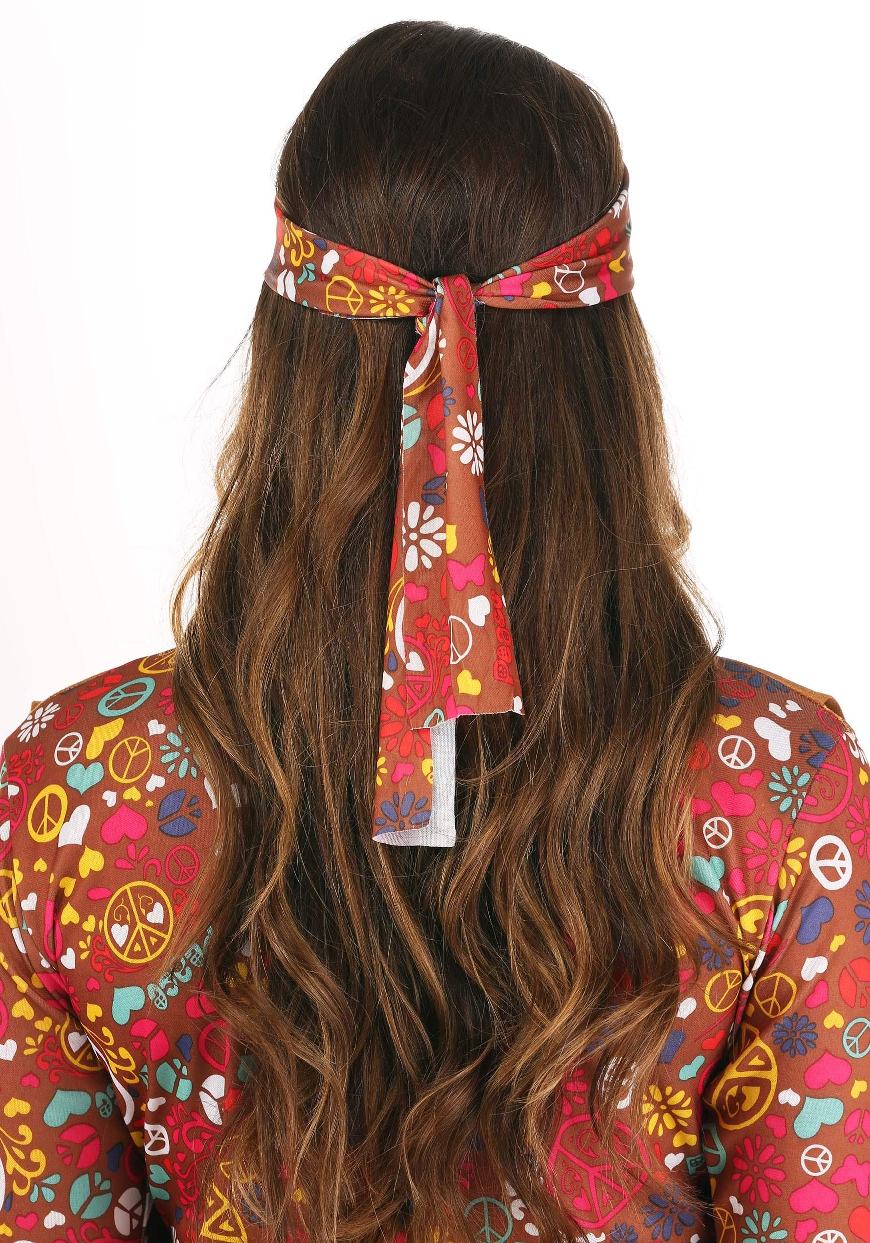 Fun World womens Peace Love Hippie Costume Adult, Multi, Small US