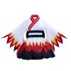 BYHai Demon Slayer Rengoku Kyoujurou Cosplay Costume Japanese Anime Lolita Kimono Maid Cosplay Uniform Dress Outfit Adult L, Multicolored
