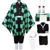 Moalioi Anime Cosplay Costume Kimono Halloween Women Men's Set Accessories