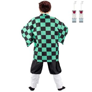 Moalioi Anime Cosplay Costume Kimono Halloween Women Men's Set Accessories