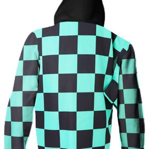 Baycon Green Hoodies Cosplay Costume Zip up Jacket Sweatshirt Top