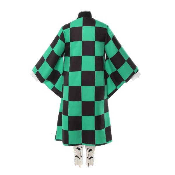 CR ROLECOS Tanjirou Kamado Cosplay Costume for Tanjiro Cosplay Kimono Outfit Uniform Suit Halloween M - Image 4