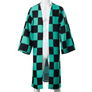 WeizhaonanCos Men Cosplay Costume Kimono Robe Cape Cloak Role Play Halloween Outfit (XX-Large)