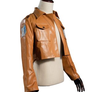 OSIAS Women's Levi Ackerman Cosplay Costume（L）