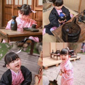 VZQI Halloween Cosplay Costumes Kamado Kids Anime Kimono Halloween Cloak L