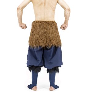 Anime Cosplay Costume for Hashibira Inosuke Pants Fancy Dress Adults Pants Loose of Men Small-Large (Medium)