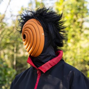ABYSTYLE Naruto Shippuden Tobi Mask Replica Cosplay Anime Manga Cosplay Costumes Accessories Merch Gift