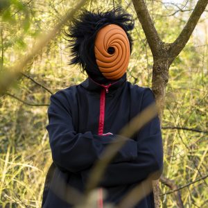 ABYSTYLE Naruto Shippuden Tobi Mask Replica Cosplay Anime Manga Cosplay Costumes Accessories Merch Gift