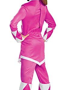 Disguise Pink Ranger Deluxe Child Costume, Pink, Medium/(7-8)