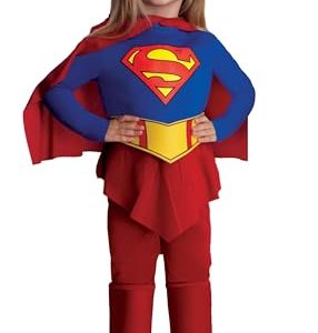 DC Comics Superheroes: Supergirl Costume for Kids by Rubies, Girl's Small