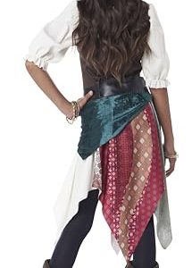 California Costumes, Boho Pirate, Child Medium