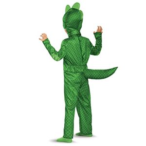 PJ Masks Gecko Costume for Toddlers, Official PJ Masks Costume Jumpsuit