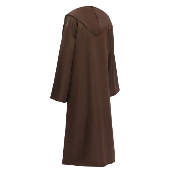 EONPOW Wizard Tunic Hooded Robe Halloween Cloak Cosplay Costumes - Image 2
