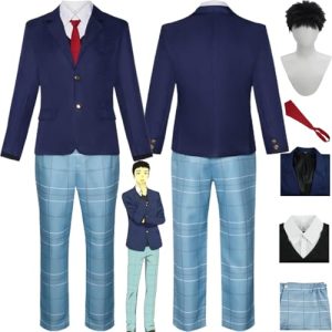 Anime My Dress Up Darling Season 2 Cosplay Costume Outfit Gojo Wakana Uniform Full Set Halloween Dress Up Suit (L)