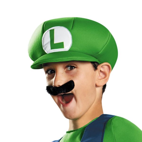 Nintendo Super Mario Brothers Luigi Classic Boys Costume, Small/4-6 - Image 6
