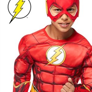 DC Comics Superheroes: The Flash Costume for Kids by Rubies, Boy's Small