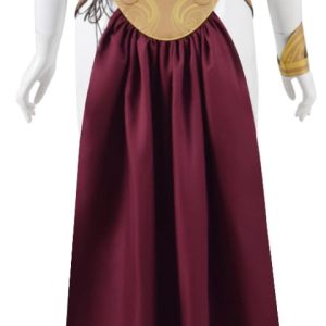 Adult Princess Leia Slave Cosplay Costume Bikini Carnival Outfit Dress Gold Bra Skirt Halloween Costume for Women (Gold, X-Small)