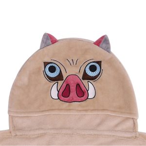 MyheroCos Anime Cosplay Costume Cloak Boar Hooded Cape