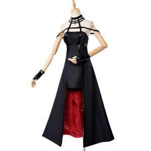 AKTOTO Thorn Princess Yor Forger Cosplay Gothic Dress Anya Forger Cosplay Anime Halloween Full Dress with Wig