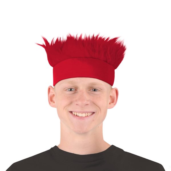 Beistle Hairy Headband, Red (60277-R) - Image 6