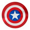 Jazwares MARVEL Boys Captain America 12" Shield, Kids Avengers Halloween Costume Accessory, Child - Officially Licensed Standard