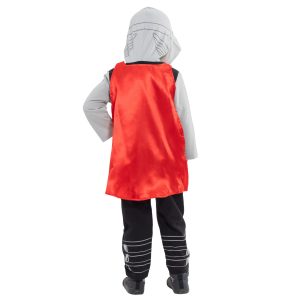 Marvel Avengers Thor Toddler Boys Zip Up Cosplay Coverall and Cape 4T
