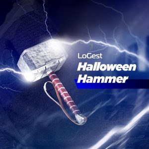 LoGest Halloween Hammer Cosplay - Small and Large Available Lightweight PU Foam Hammer - Perfect Replica with Textured Detailing - Ideal Costume Prop for Dress-up Great Gift for Birthday (Small)