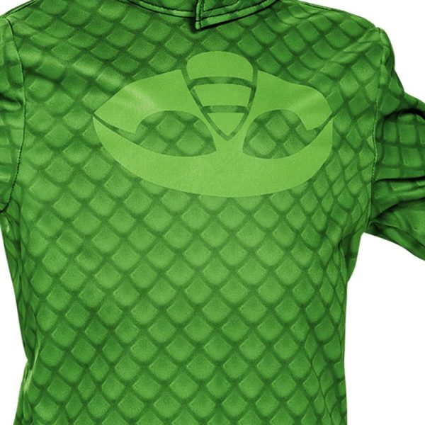 PJ Masks Gecko Costume for Toddlers, Official PJ Masks Costume Jumpsuit - Image 4
