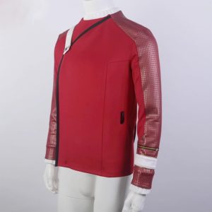 aiweran Star Series Wrath of Khan Costume Starfleet Full Set Adult Halloween Cosplay Uniform (Red, X-Large)