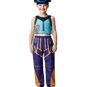 ACLGCSU Costume for Kids, Pop Singer Group Costume for girl, Star Stage Cosplay Party Halloween for 3-10 Years Dress Up