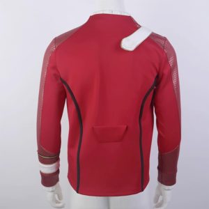 aiweran Star Series Wrath of Khan Costume Starfleet Full Set Adult Halloween Cosplay Uniform (Red, X-Large)
