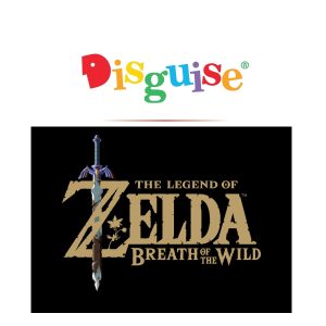 Link Breath Of The Wild Deluxe Costume, Blue, Medium (7-8)