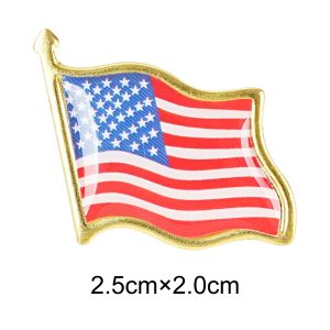GenmeiFBH Funny Celebrity Wig - Presidential Candidate Donald Trump Wig Set, Including Flag Pin, Perfect for Halloween