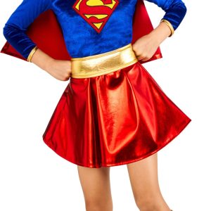 Rubies DC Comics Superheroes: Supergirl Costume Dress for Kids, Girl's Medium