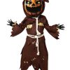 Spooktacular Creations Scary Scarecrow Costume for Kids, Halloween Costume for Boys w/Pumpkin Head, Pumpkin Outfit for Boys