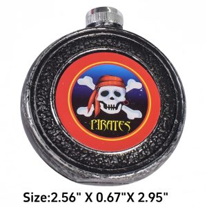 10Pcs Pirate Accessories Set Role Play Captain Pirate Costume Decorations Pirate Hook Hat Telescope Headscarf Belt Eye Patch Halloween Costume