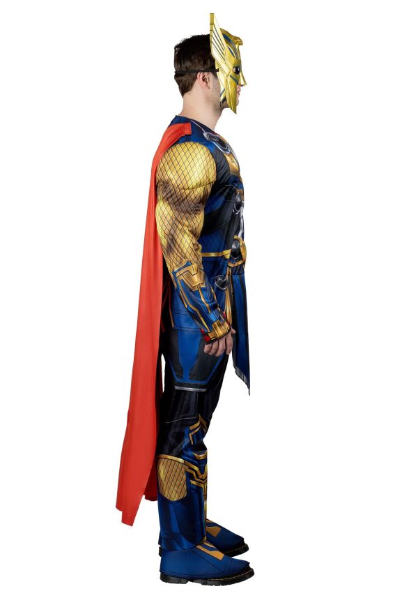 Jazwares MARVEL Thor Ragnarock Adult Costume X-Large Blue - Image 4