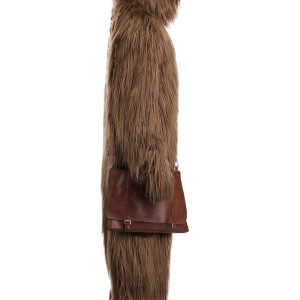 Adult Star Wars Chewbacca Premium Costume | Wookiee Jumpsuit, Padded Mask, Gloves and Bandolier Satchel X-Large