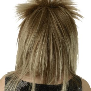 City Costume Wigs 80s Rocker Wig | Tina 70's, Mixed Brown Blonde Bowie Labyrinth Wig