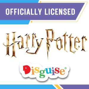 Disguise Harry Potter Gryffindor Robe, Official Hogwarts Wizarding World Costume Robe, Deluxe Kids Dress Up Accessory, Child Size Medium (7-8), Black & Red