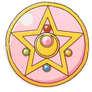 Fun Costumes Sailor Moon Crystal Star Compact Fleece Blanket Print Image of Iconic Crystal Star Compact, 54" Diameter