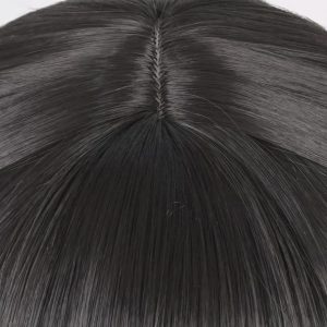 Anime Black Cosplay Wig Straight Cute Wig Costume Cosplay Wigs Halloween Party Comic Wig + Wig Cap