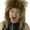 City Costume Wigs 80s Rocker Wig | Tina 70's, Mixed Brown Blonde Bowie Labyrinth Wig