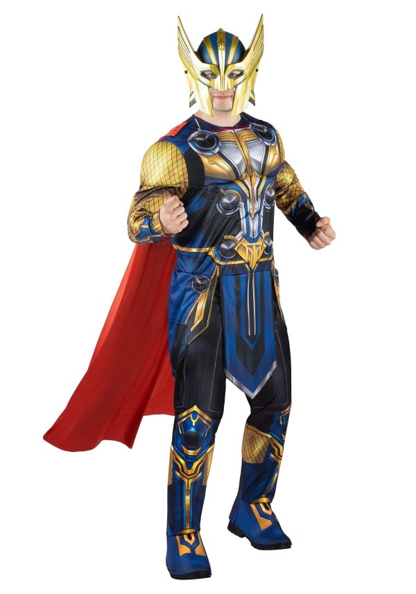 Jazwares MARVEL Thor Ragnarock Adult Costume X-Large Blue - Image 8