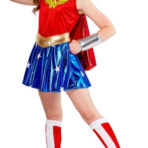 DC Comics: Wonder Woman Costume for Kids by Rubies, Girl's Medium