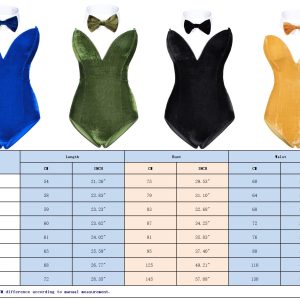 AiMiNa Anime Womens Bunny Girl Costume One Piece Bodysuit Halloween Cosplay Catsuit Bunny Headband Stockings Set(Pink S)