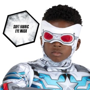 Jazwares MARVEL Boys Avengers Captain America Falcon Costume, Kids Superhero Halloween Costume, Child - Officially Licensed Small