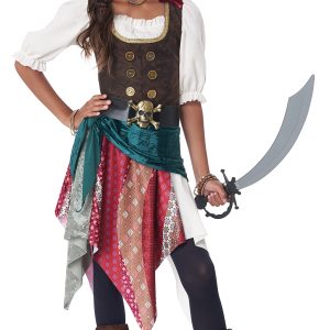 California Costumes, Boho Pirate, Child Medium